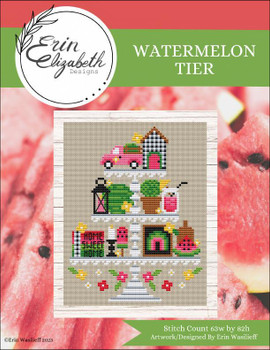Watermelon Tier 63w x 82h Erin Elizabeth Designs