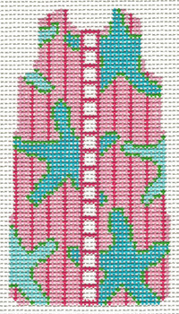 MS18A Starfish Shift 4" x 2.5" #18 mesh Two Sisters Designs (Barbara Bergsten Designs)