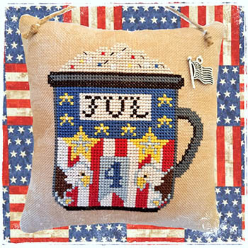 Months In A Mug - July 54w x 60h by Fairy Wool In The Wood 23-2155