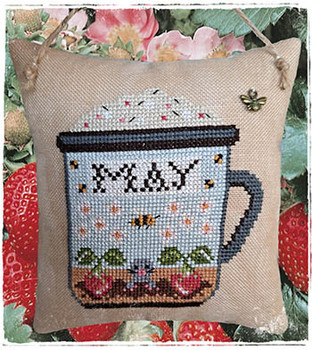 Months In A Mug - May 56w x 62h by Fairy Wool In The Wood 23-1395