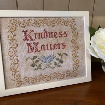 Kindness Matters 120 x 106 by Frog Cottage Designs 21-2178