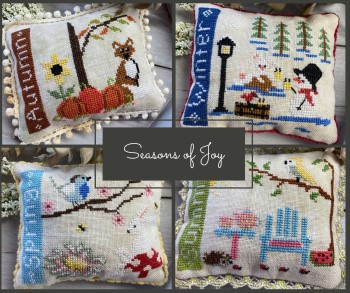 Seasons Of Joy 66 x 55 by Frog Cottage Designs 21-2187