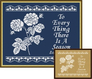 To Every Thing A Season - Ecclesiastes 3:1 193w x 154h by Happiness Is Heartmade 22-3006