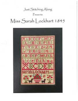 Miss Sarah Lockhart 1845 91w x 123h by Just Stitching Along 22-1383