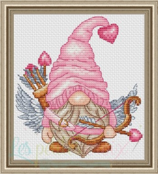 Cupid Gnome by Les Petites Croix De Lucie 22-1109