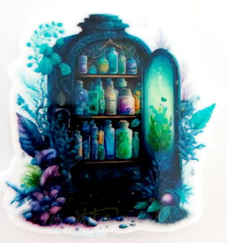 Apothecary Cabinet Magnet by Les Petites Croix De Lucie 23-2094