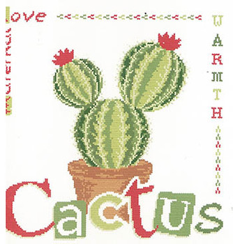 Cactus 148w x 152h by Lilipoints 23-1550