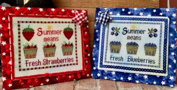 Summer Berries 99 x 81 by Pickle Barrel Designs 22-1382 YT