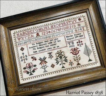 Harriot Passey 1838 191w x 124 by Scarlett House, The 22-1352