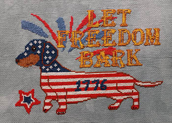 Let Freedom Bark by Sister Lou Stiches 23-2153