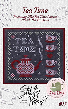 Tea Time 60W x 60H by Stitchy Prose 23-1668 YT