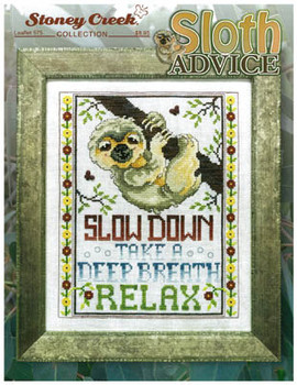 Sloth Advice 105w x 134h by Stoney Creek Collection 22-1802