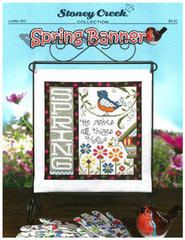 Spring Banner 100w x 105h by Stoney Creek Collection 22-1157