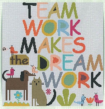 Team Work by Susanamm Cross Stitch 22-2649
