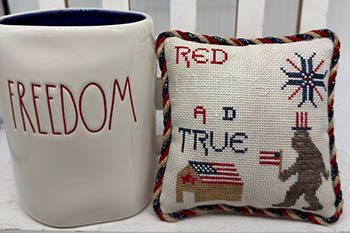 Red, White And True by SamBrie Stitches Designs 23-1710