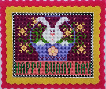 Happy Bunny Day 45H x 57W by Vals Stuff 23-1302 YT