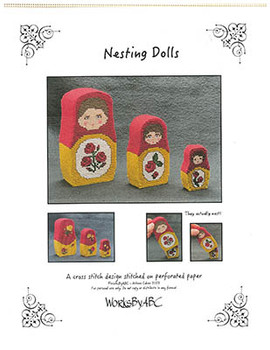 Nesting Dolls Using Perforated Paper by Works By ABC 23-2085