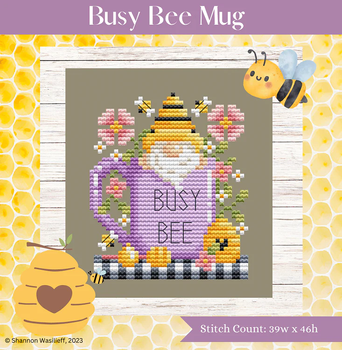 Busy Bee Mugr Shannon Christine Designs