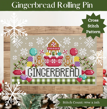 Gingerbread Rolling Pin Shannon Christine 23-2656