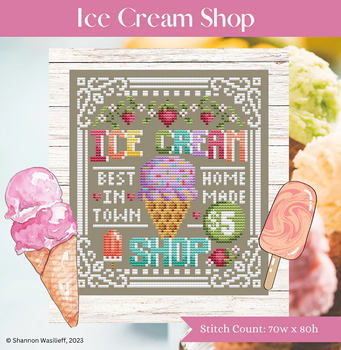 Ice Cream Shop Shannon Christine SCD-JTTW 23-2123