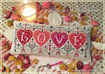 Amelia's Valentine  147 x 62 Calico Confectionery