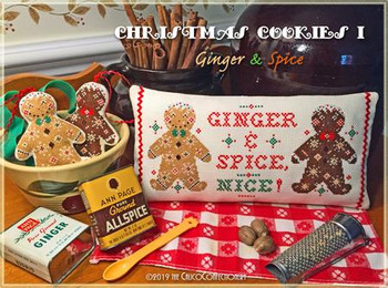 Christmas Cookies I - Ginger & Spice 143 x 69, 43 x 61 Calico Confectionery