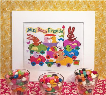 Jelly Bean Brigade 128 x 99 Calico Confectionery