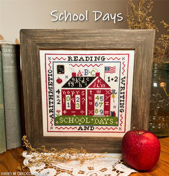 School Days Sampler 98w x 98h Calico Confectionery
