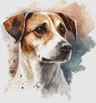 Jack Russell Terrier - Pastel 159w x 172h DogShoppe Designs