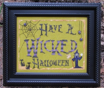 DBL191 Have a Wicked Halloween Button Not Included Designs By Lisa