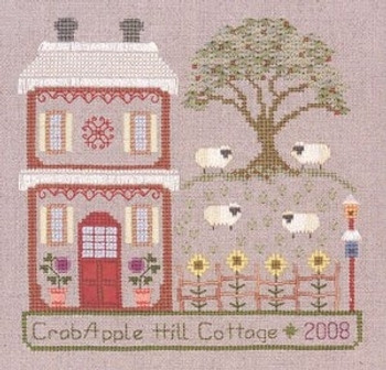 EL63 Crab Apple Hill Cottage Elizabeth's Needlework Designs