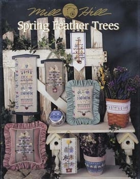 MHP63 Spring Feather Trees Mill Hill Publications