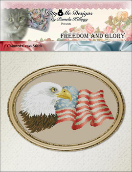 Freedom And Glory 148w x 76h Kitty And Me Designs