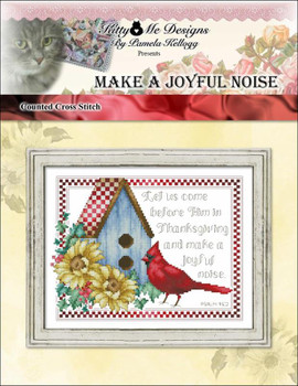 Make A Joyful Noise 130w x 98h Kitty And Me Designs