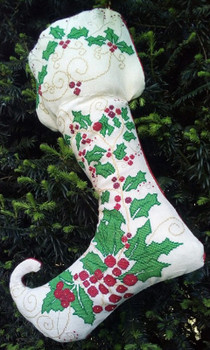 AAN795 Bas De Noel (Christmas Stocking) Adelaide Needleworks