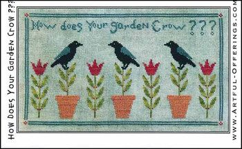 YT How Does Your Garden Crow? 177 wide x 98 Hig Artful Offerings