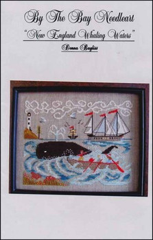 YT BN23 New England Whaling Waters  144 x 112  By the Bay Needleart 