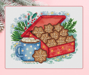 Christmas Cookies  Artmishka Counted Cross Stitch Pattern