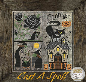 Cast A Spell 99w x 99h by Cottage Garden Samplings 23-2814 YT W