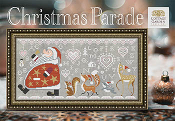 Christmas Parade 200w x 100h by Cottage Garden Samplings 23-2994 YT W