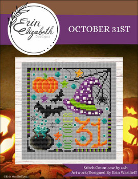 October 31st 63w x 65h Erin Elizabeth Designs