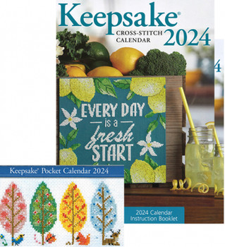 Cross Stitch & Needlework Keepsake Calendar 2024 Cross Stitch & Needlework W BH2024