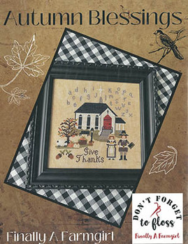 Autumn Blessings 132w x 138h by Finally A Farmgirl Designs 23-2877 YT