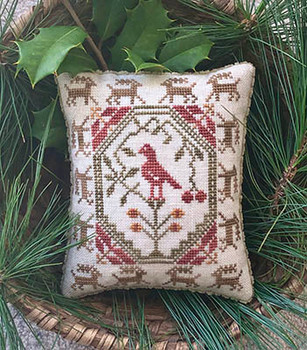 Christmas Pin Pillow 69w x 79h by Kathy Barrick 23-3147 YT