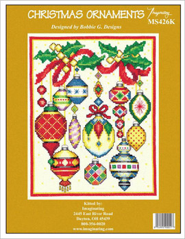 ZImagi Christmas Ornaments 102w x 130h by Bobbie G Designs