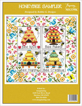 ZImagi Honey Bee's Sampler 104w x 104h by Bobbie G Designs