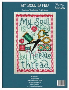 ZImagi My Soul is Fed 58w x 90h by Bobbie G Designs