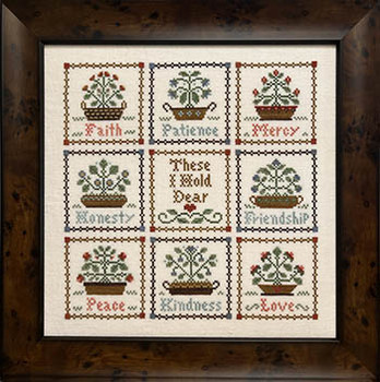 These I Hold Dear by Little House Needleworks 23-2865