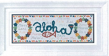Hawaiian Bookmark by Salty Stitcher Designs 22-2485 YT