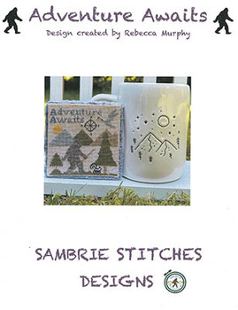 Adventure Awaits 70W x 70H by SamBrie Stitches Designs 23-2703 YT